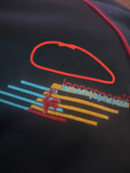 Le Coq Sportif Black and Blue Track Jacket XL - detail image 8
