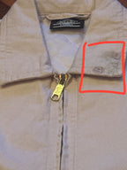 Dickies women's pale pink zip-up work jacket XS, listing photo 5 of 9