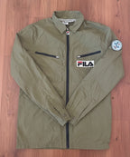 FILA Olive Green Lightweight Zip-Up Jacket - M, product image 1 of 9