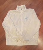 Rare Vintage Fila White Windbreaker Jacket with Retro Logo