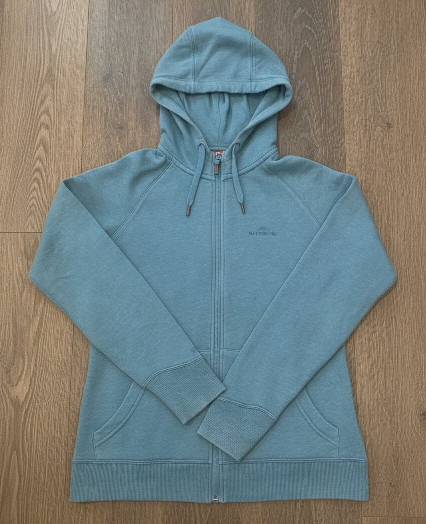 Kathmandu Women's Blue Full Zip Hoodie Size 10 — product photograph 1 of 5