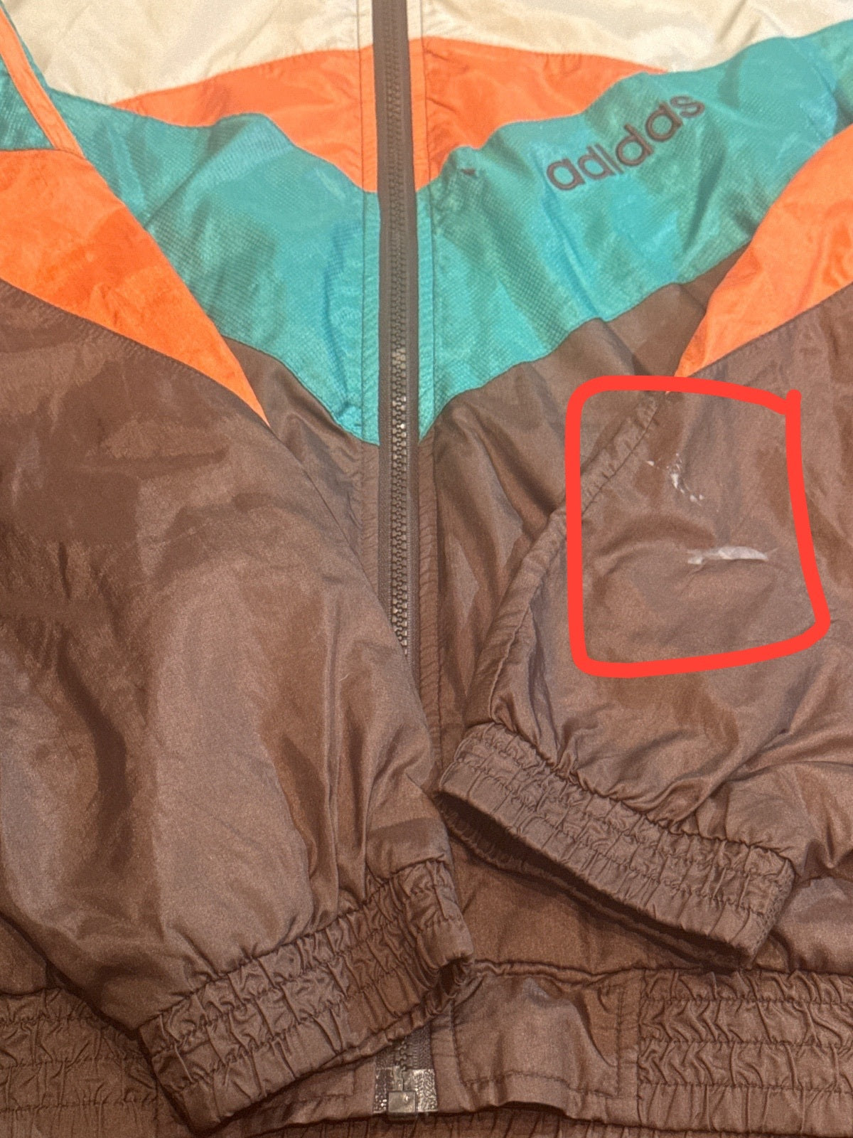 Vintage adidas Colorblock Windbreaker Jacket
