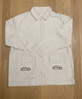adidas Light Grey Zip-Up Jacket with Front Pockets, Size UK