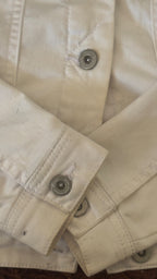 ONLY White Denim Jacket Size 40 - detail image 5